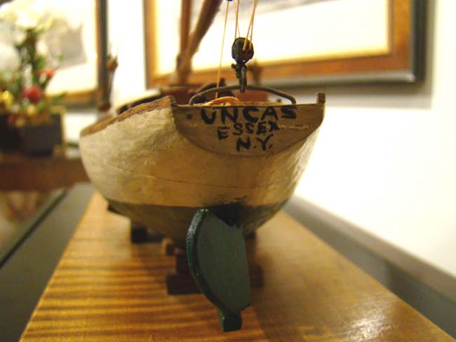 A charming scratch built model circa 1920 of a "Friendship Sloop" — image 3